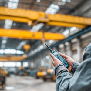 Радиоуправление крана